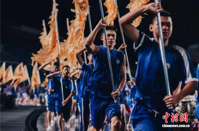粤港澳全运会十五运开幕式已进入最后彩排与演
